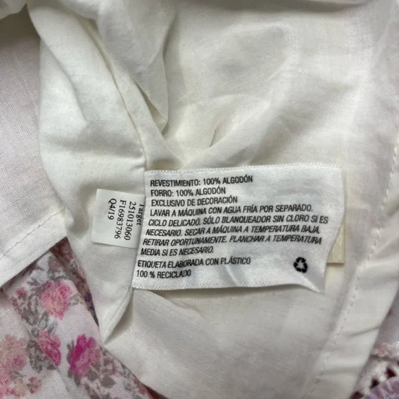 (NWT) LoveShackFancy X Target Camille Babydoll Dress (NWT) Size X-Small - Picture 10 of 11